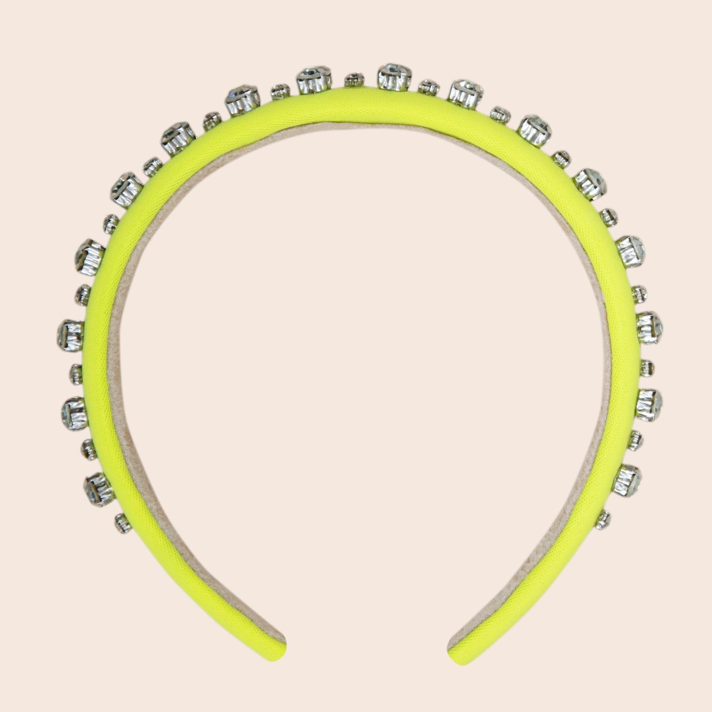 Crystal Headband - Yellow