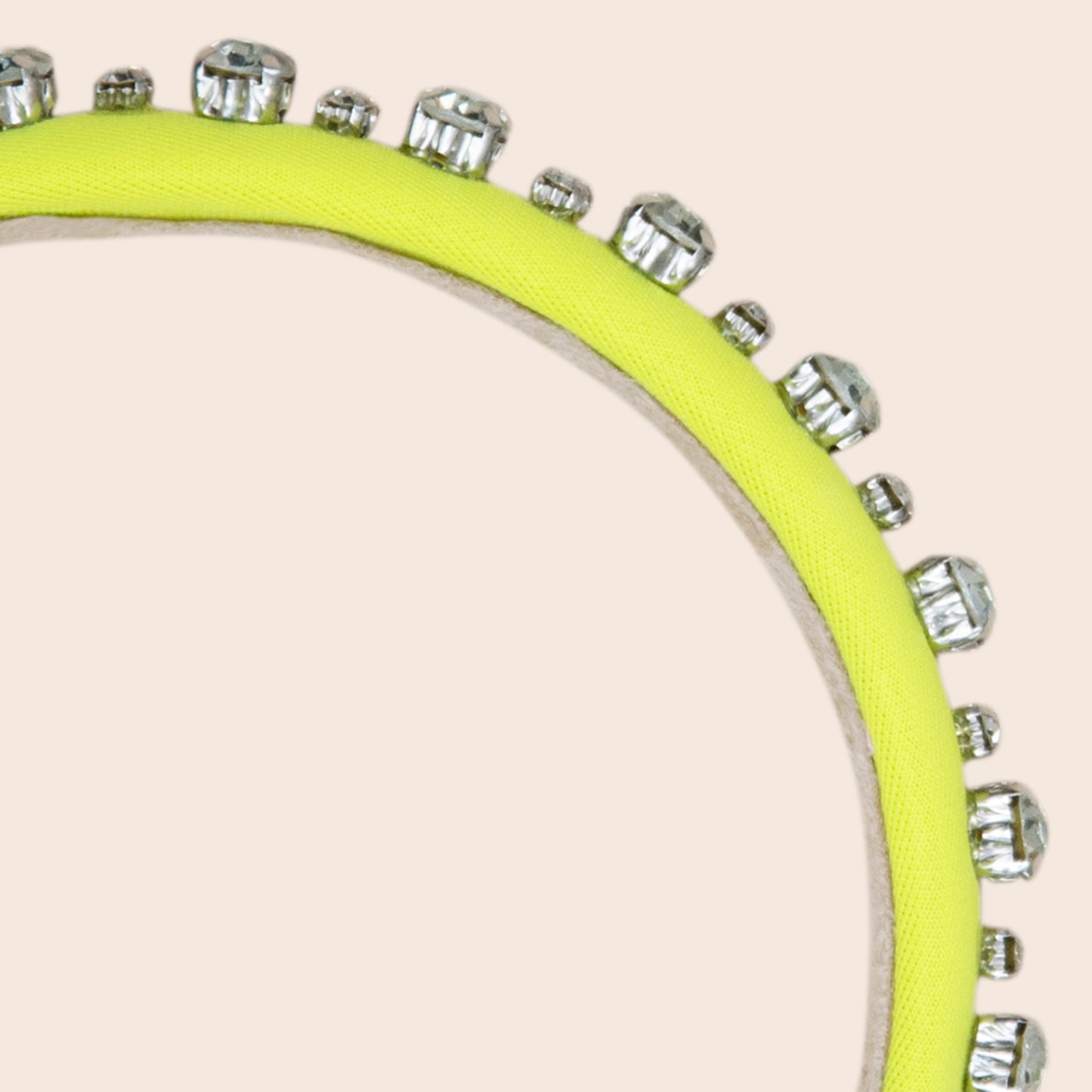 Crystal Headband - Yellow