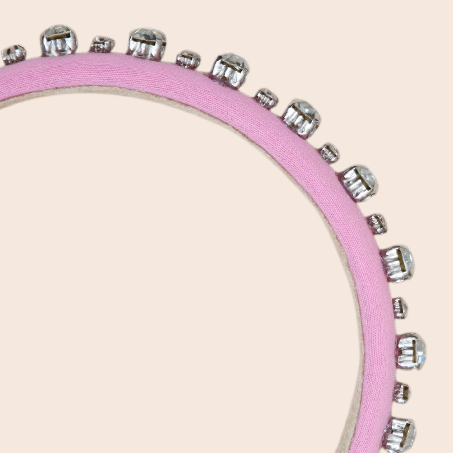 Crystal Headband - Pink