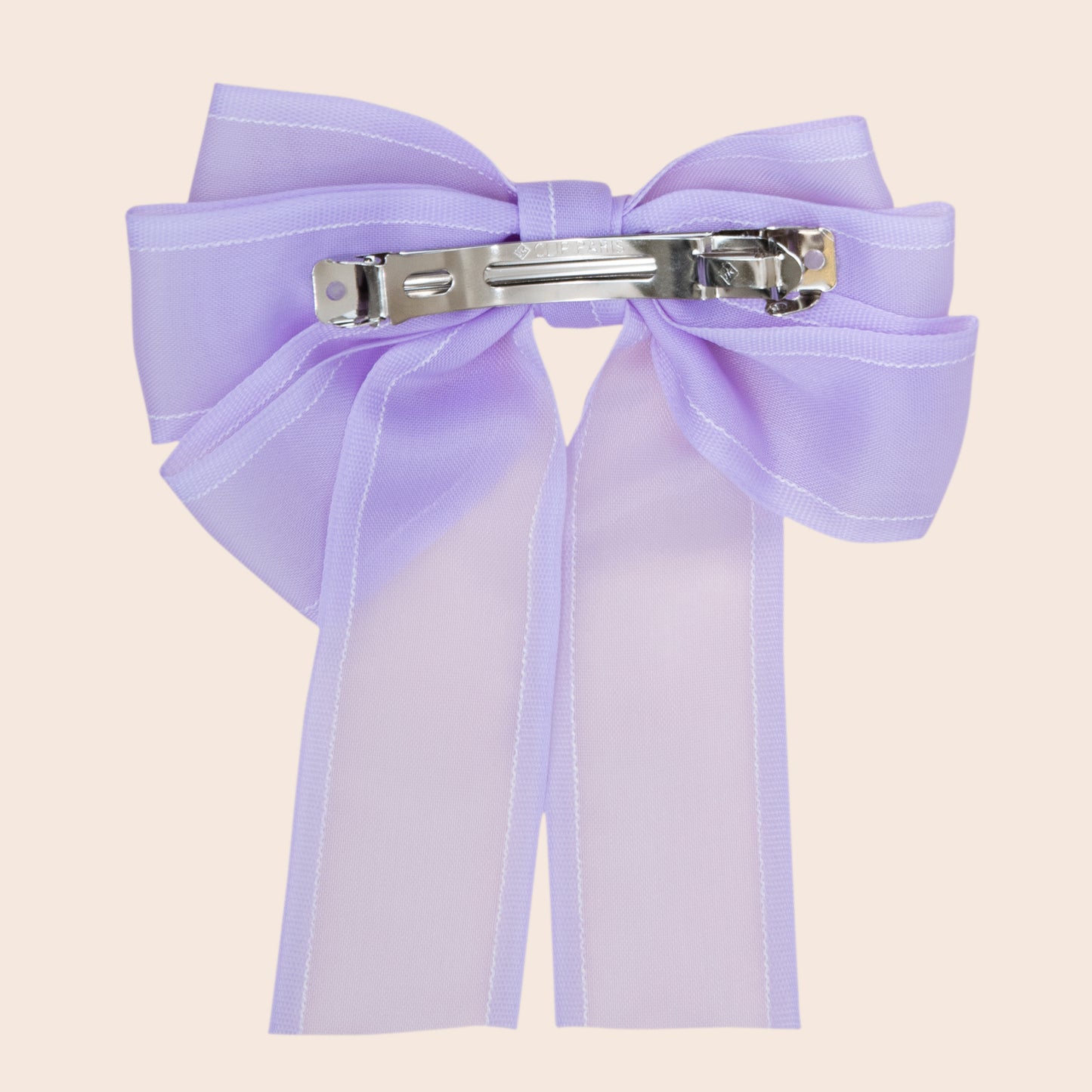 Pastel Layered Bow - Lavender