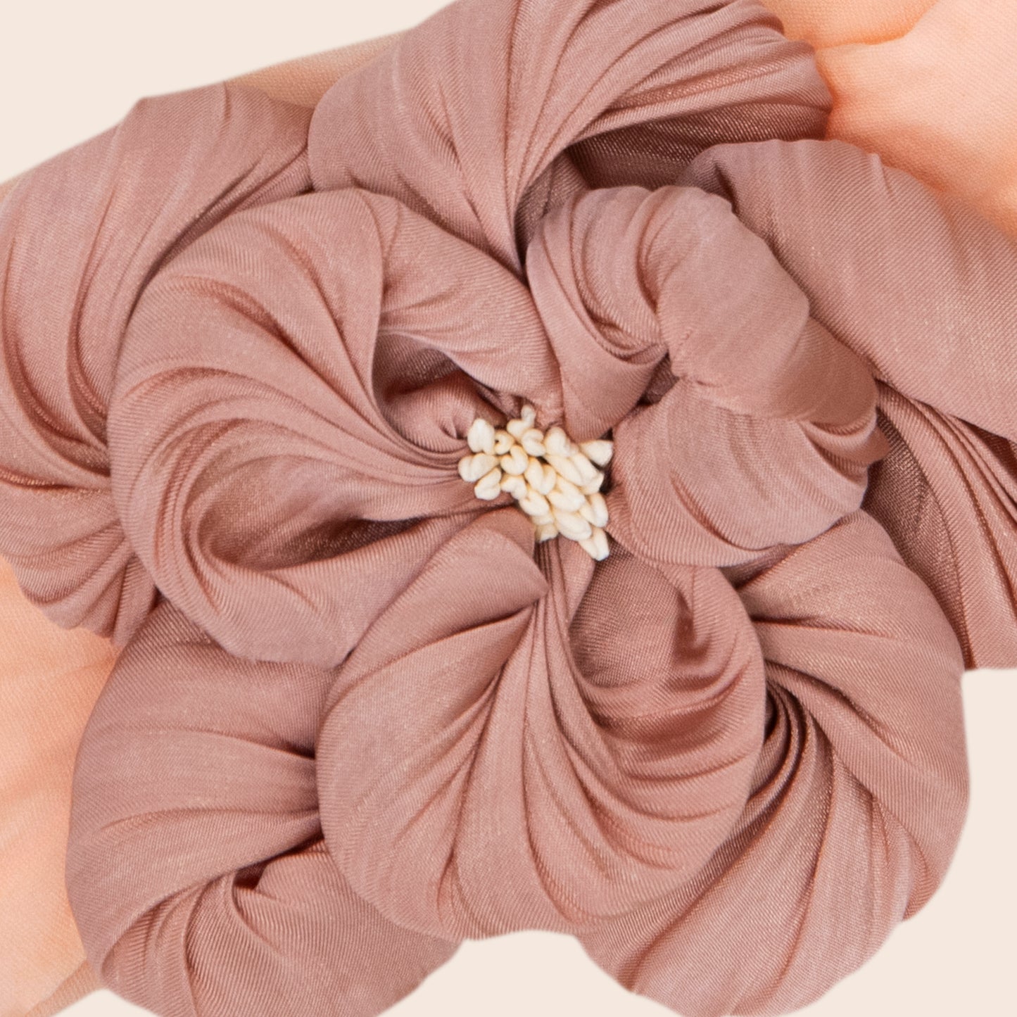 Bloom Headband- Deep Peach
