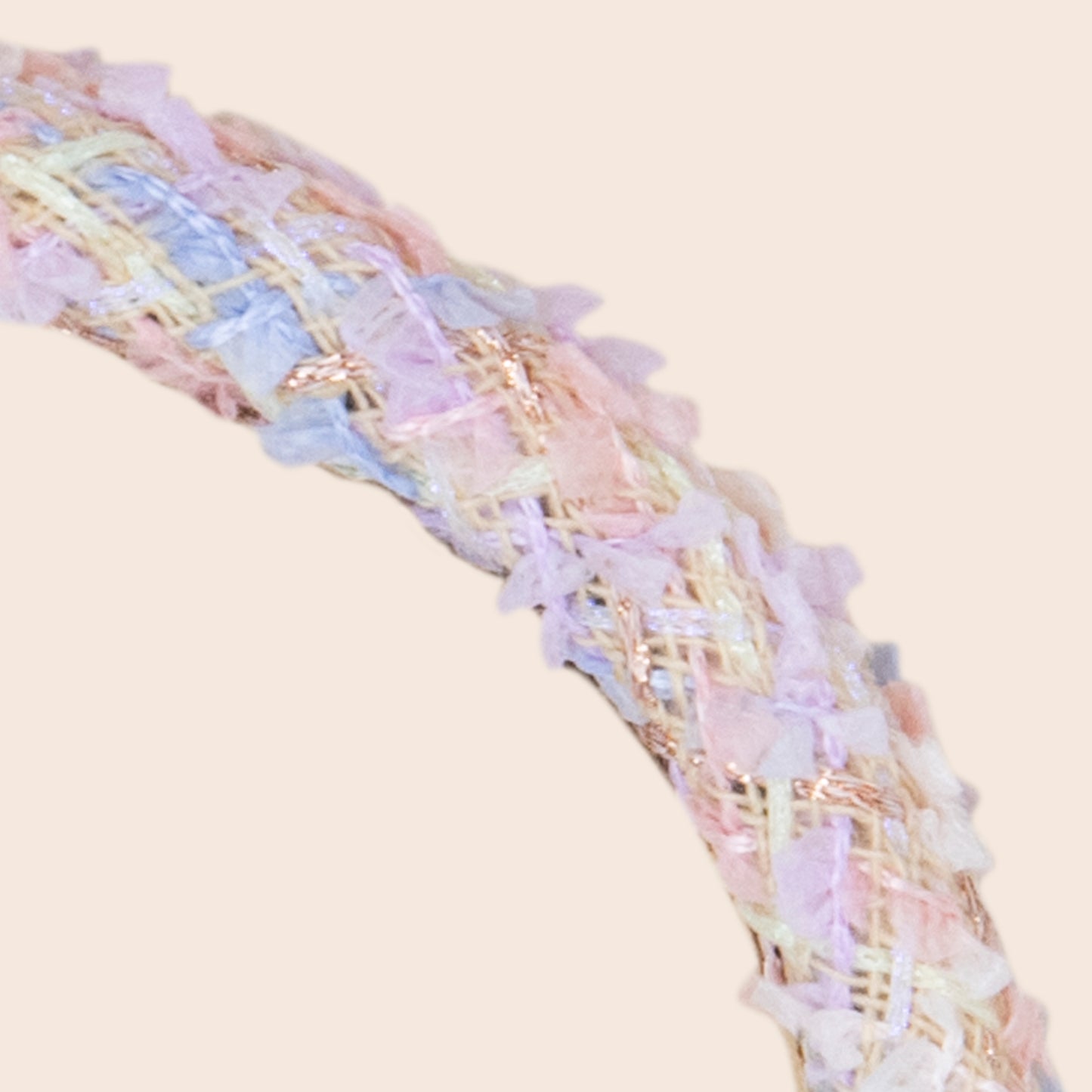 Confetti Tweed Headband - Pastel