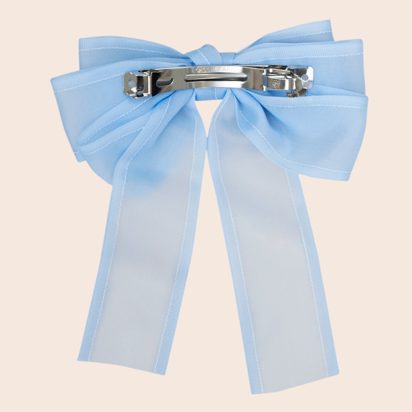 Pastel 3 Layered Bow- Sky