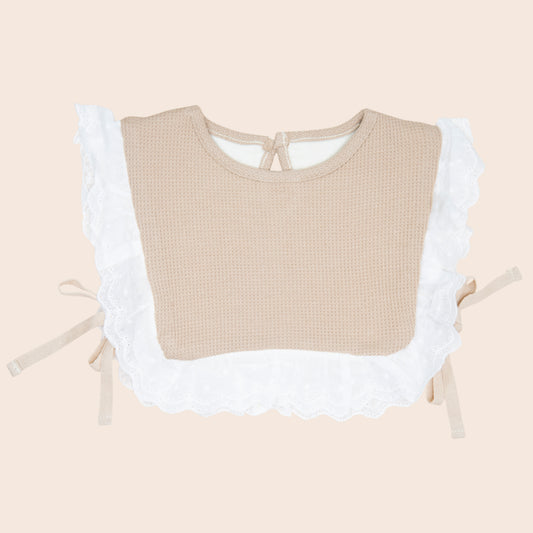 Anything But Ordinary Bib- Beige