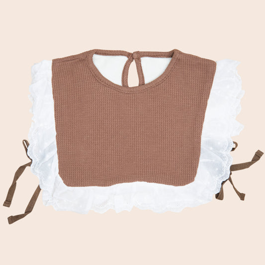 Anything but Ordinary Bib- Walnut