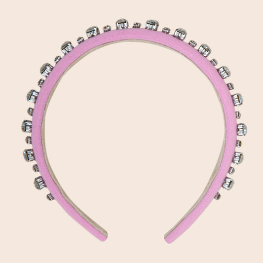Crystal Headband - Pink