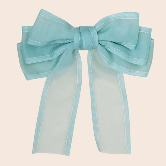 Pastel Layered Bow- Cloud