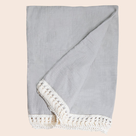 Summer Breeze Blanket- Grey