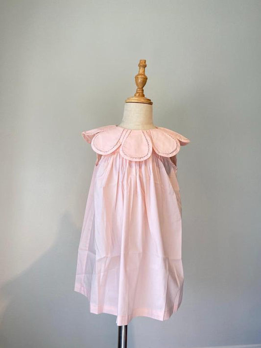 Scalloped Collar Dress