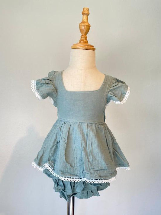 Crossback Bloomer Set